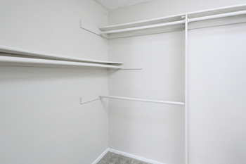 Closet With Shelves at Anson at North Hills, Raleigh, NC